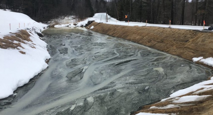 Sédiments amiantés : des actions pour aider les lacs et la rivière Bécancour