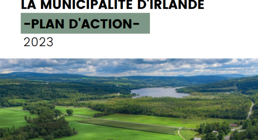 PLAN DIRECTEUR DE L'EAU DE LA MUNICIPALITÉ D'IRLANDE 2023 - PLAN D'ACTION