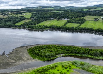 COMMUNIQUÉ - La profondeur du lac à la Truite d'Irlande de plus en plus alarmante