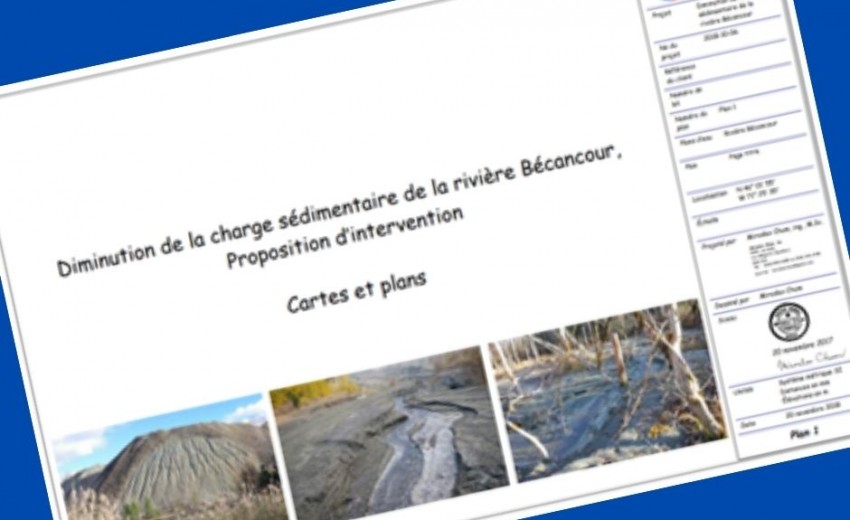Appui financier au projet de plan de contrôle des sédiments amiantés de la Haute-Bécancour